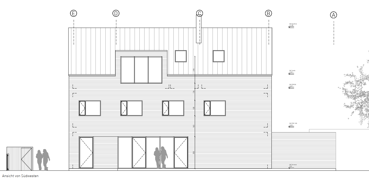 Haus Meyering / Ansicht Südwest