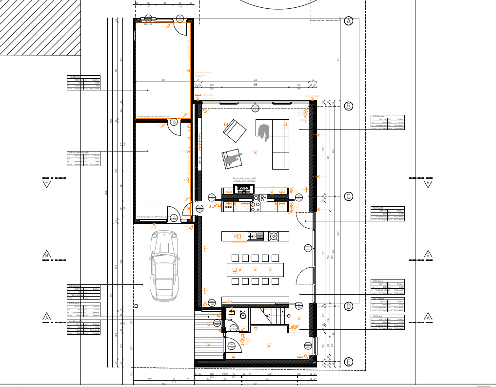 Haus Meyering / Grundriss Erdgeschoss