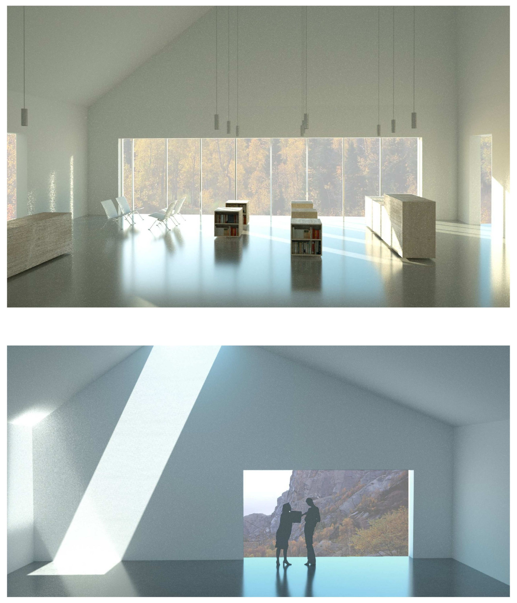 Ausstellungsräume / Visualisierungen