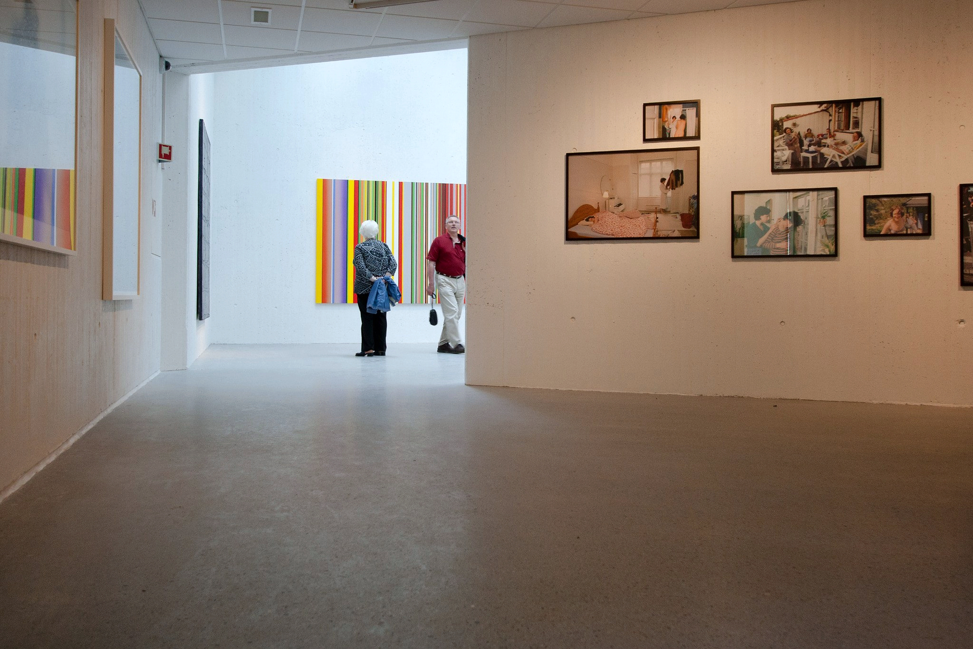 Raumfolge der Ausstellung.