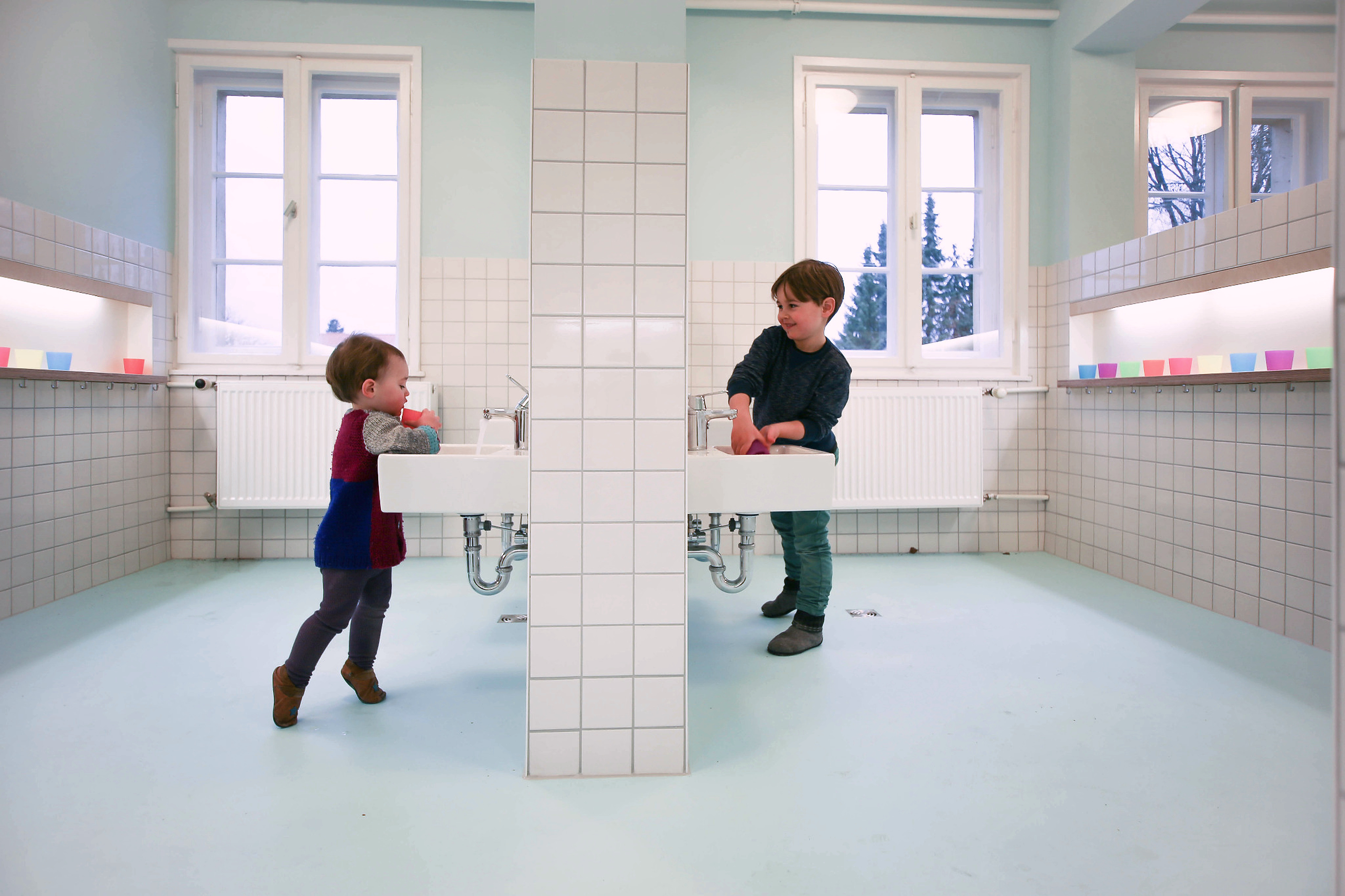 Kinderbad / Waschbereich
