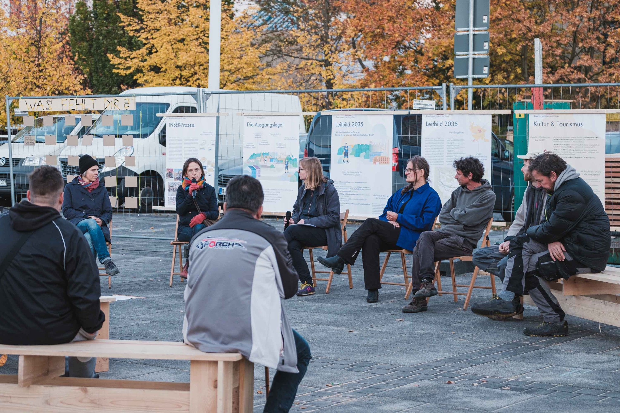 Gemeinsam Perspektiven entwickeln · Foto: © Tine Jurtz