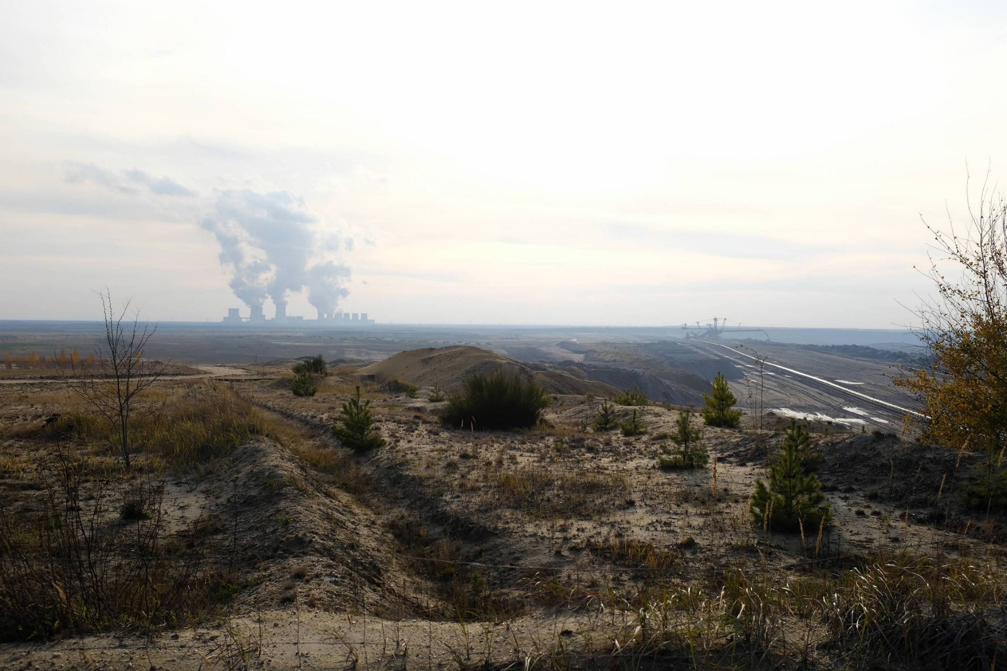 Bergbaufolgelandschaft / Strukturwandel in der Lausitz